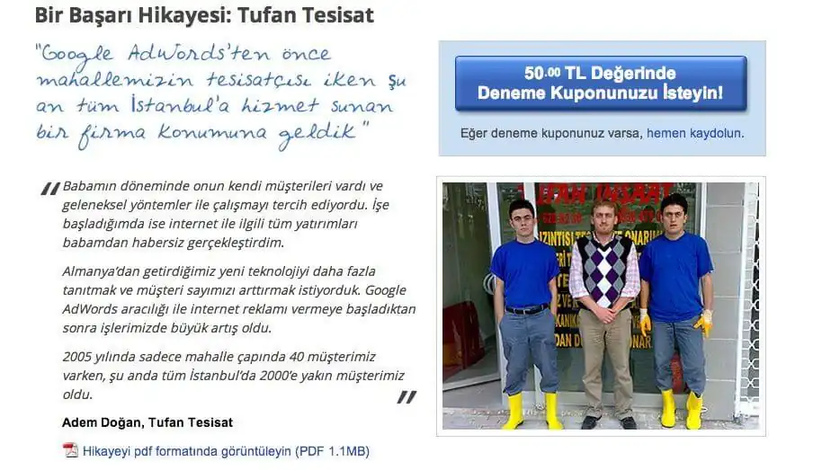 bizi tercih edenler